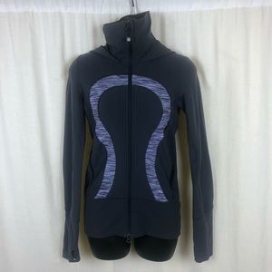 Lululemon Womens 2 Scuba Hoodie Gray